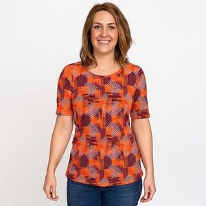 LuLaRoe Gigi Fitted Tee Size M